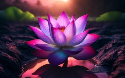 The magical Lotus flower