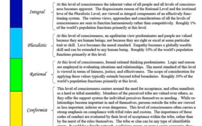 7 levels of consciousness