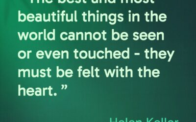 The Beauty We Feel, Not See