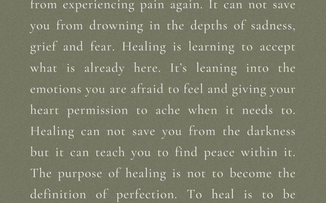 Healing Isn’t the End—It’s the Beginning of Understanding