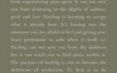 Healing Isn’t the End—It’s the Beginning of Understanding