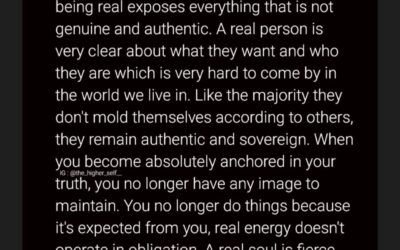 The Cost of Being Real