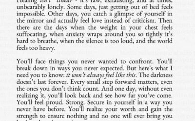 The path isn’t linear