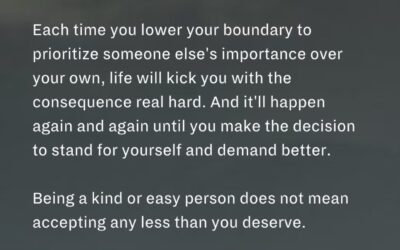 When Life Kicks You Hard Enough to Listen