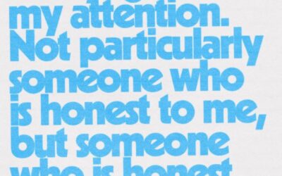 The Trust That Comes from Self-Honesty