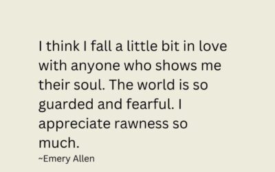 The Courage to Be Seen