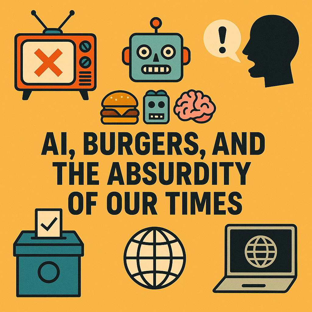 AI, Burgers, and the Absurdity of Our Times