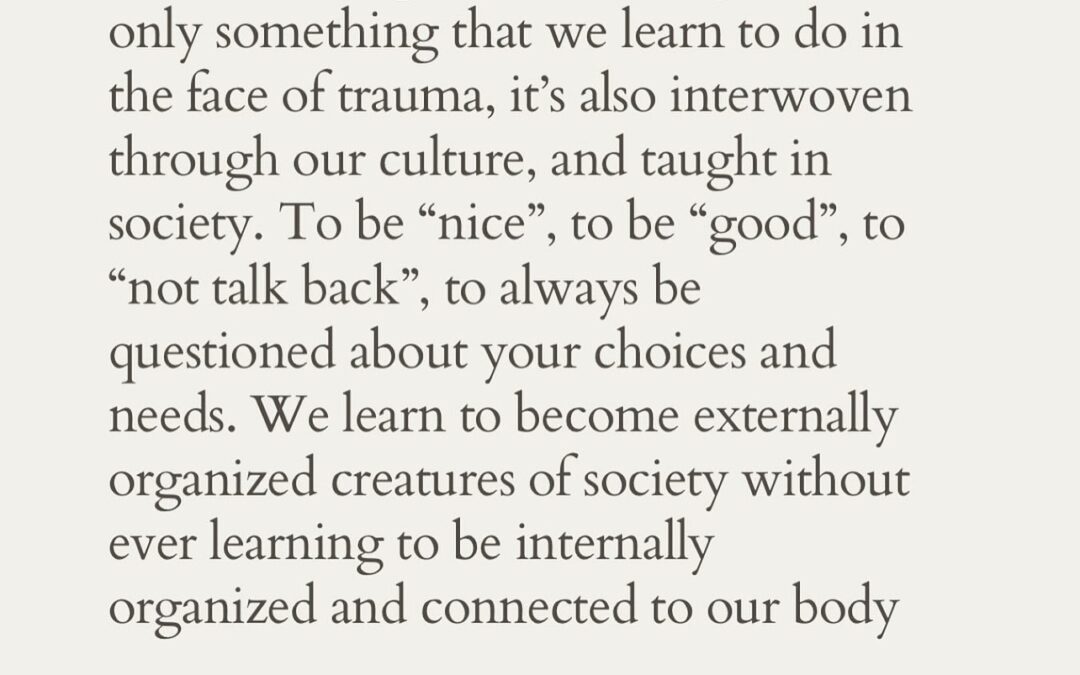 Nice, Numb, and Nowhere Near Ourselves