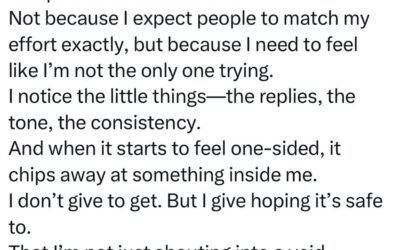 It’s Not Transactional—It’s About Safety