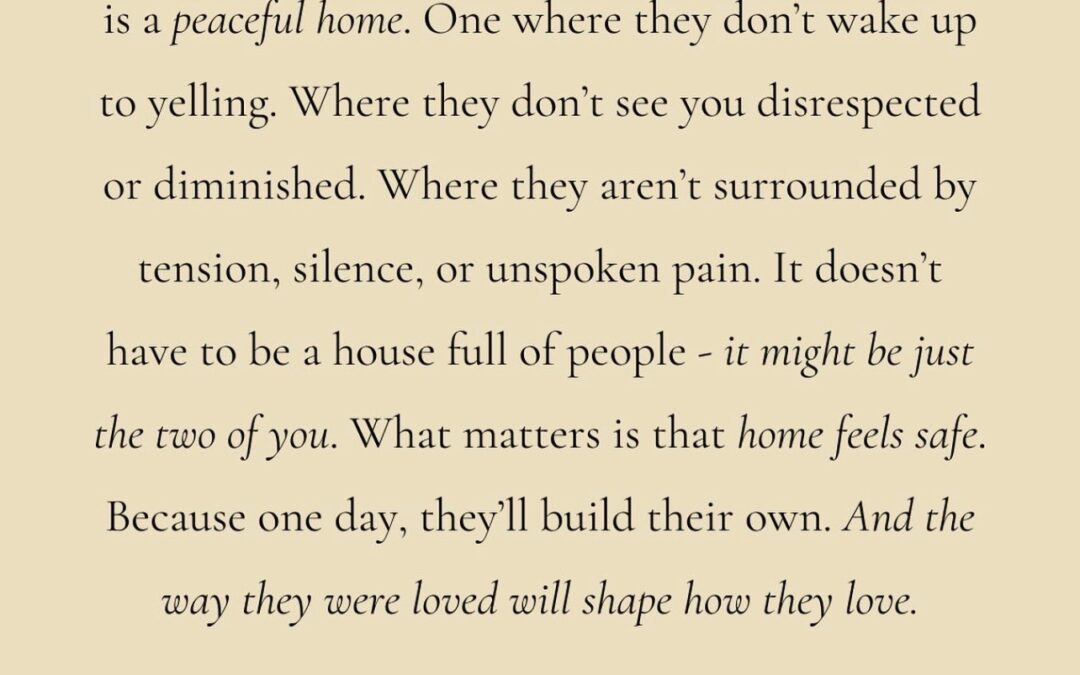 Love Is the Real Inheritance