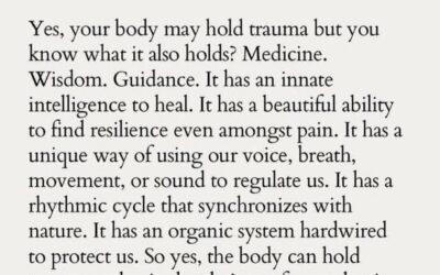 You Don’t Know Until You’re In It