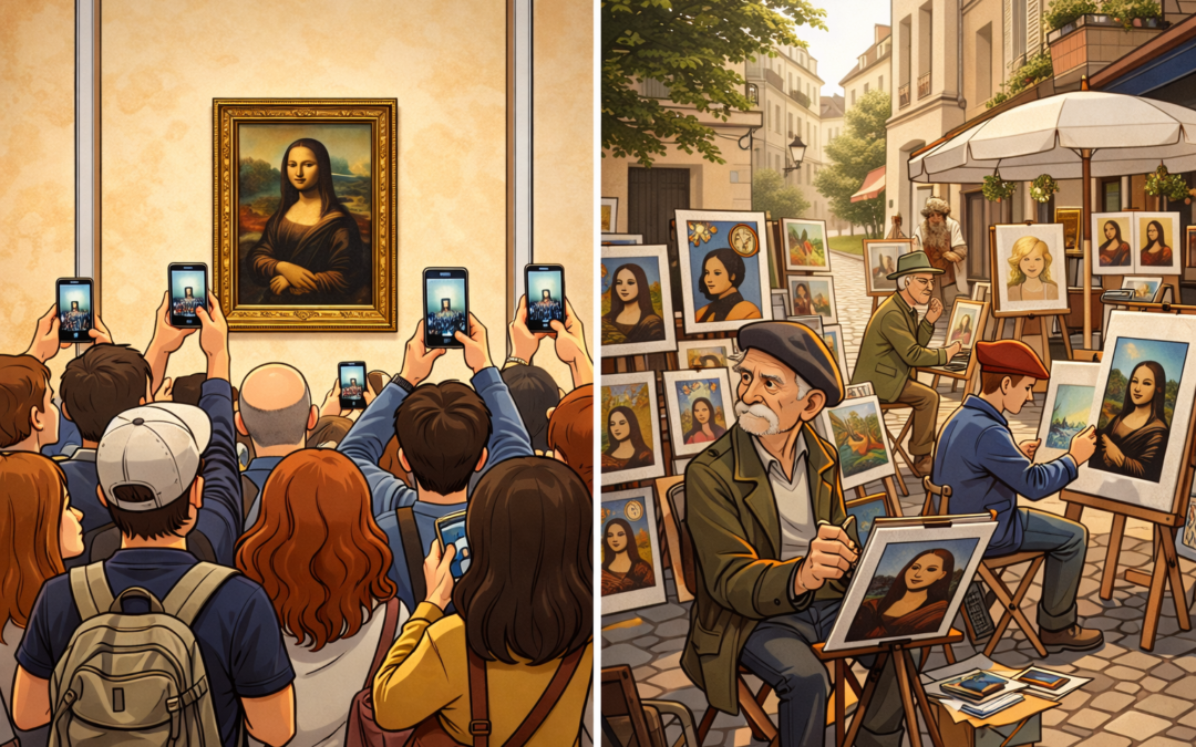 The Parking Spot and the Mona Lisa